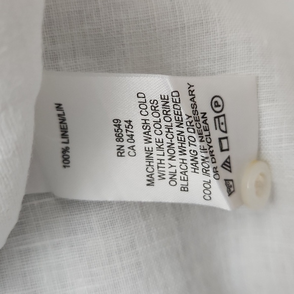 Relax Tommy Bahama linen button-down size large - Picture 4 of 5